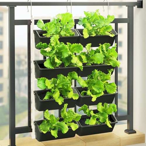 Vertical Wall Hanging Planter (4 Count)