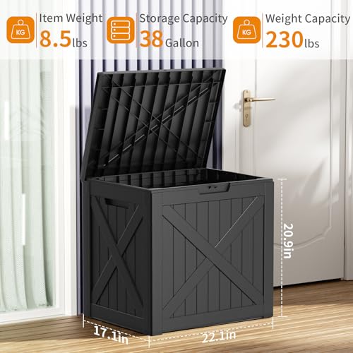 38 Gallon Outdoor Deck Box