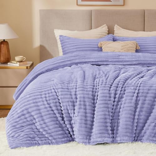 Fleece Full Comforter Set