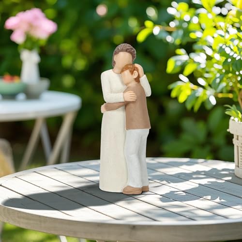 Grandma and Grandson Figurines