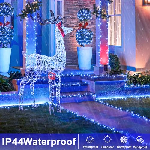 262FT 800 LED Christmas Lights Outdoor
