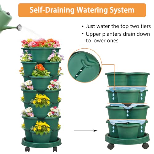 7 Tier Vertical Garden Planter (7 Count)