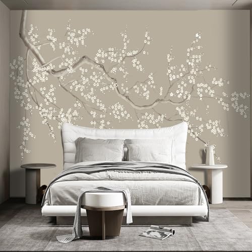 Chinese Style Plum Flower wallpeper Living Room Bedroom Office wall Mural