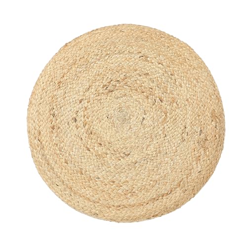 Jute Pouf Ottoman