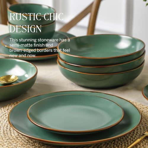 Brasa Modern Stoneware 16 Piece Dinnerware Sets (16 Count)