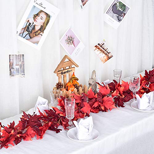 2 Pack Maple Leaves Fall Garland