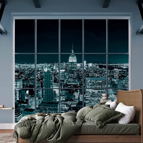 Peel and Stick Wall Mural Peel and Stick New York City 212x98 in (11 Count)