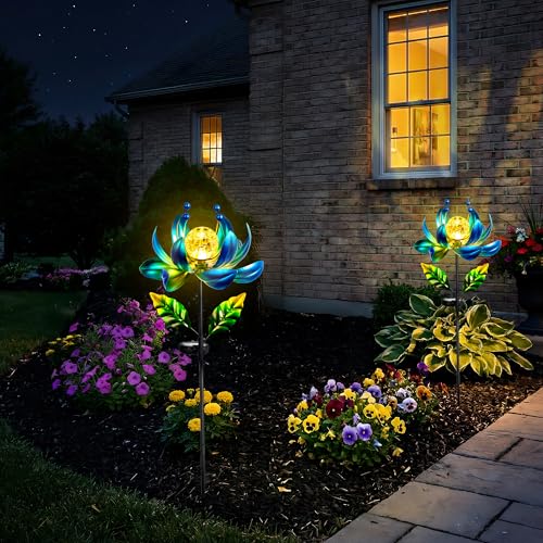 38 Inch Solar Wind Spinner Outdoor