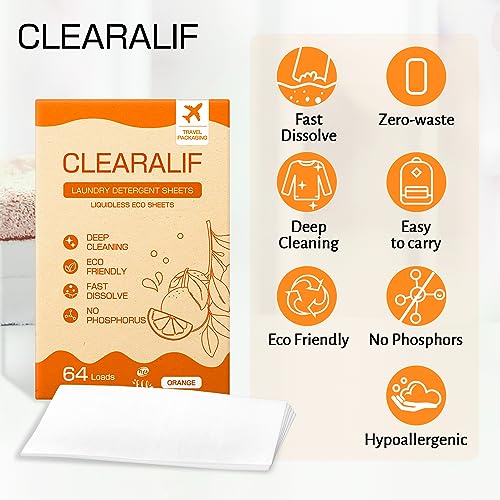 Laundry Detergent Sheets (64 Count)