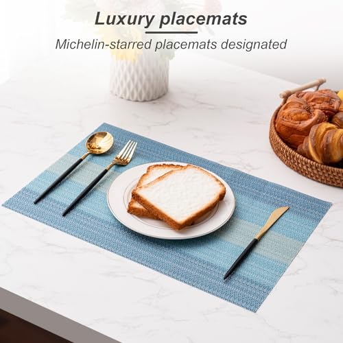 Placemats Set of 6 Washable Indoor (6 Count)