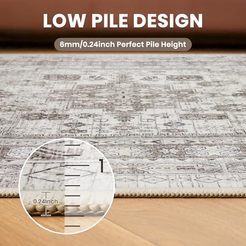 2x5 Rug Runners for Hallways Non Slip (10 Sq Ft)