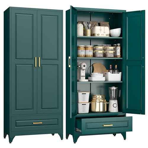 75" Kitchen Pantry Cabinet