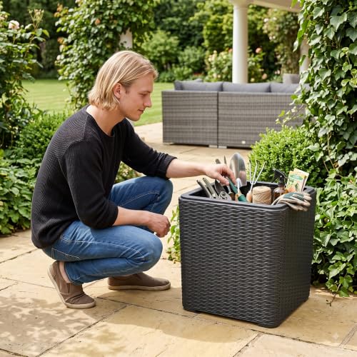 12 Gallon Outdoor Deck Box