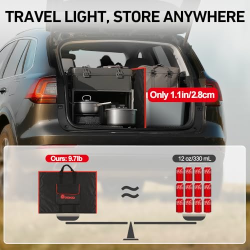 200W Portable Foldable Solar Panel Kit with Charge Controller