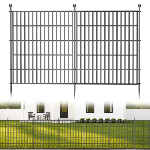 No Dig Garden Fence Outdoor for Yard