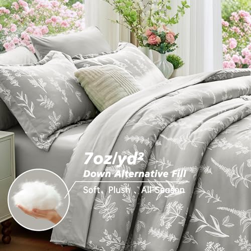 Silver Grey Full Comforter Set