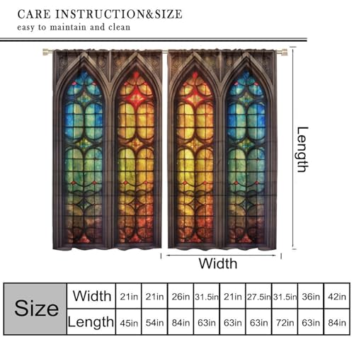 Stained Glass Curtains