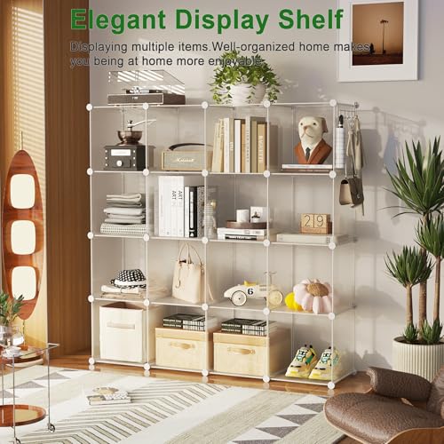 16 Cube Storage Organizer Cube Shelves Units Storage Cubes