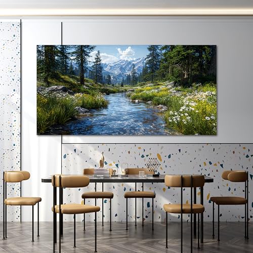 Large Canvas Wall Art Decor Picture For Living Room Nature Wall Art 29"x58"