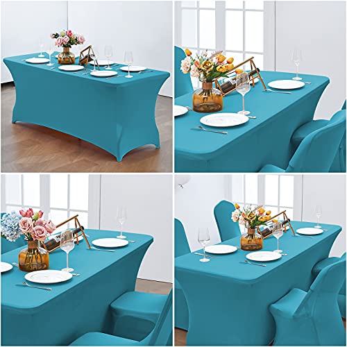 8FT Stretch Spandex Fitted Tablecloth