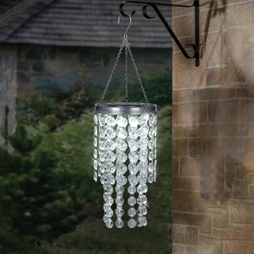 Hanging Solar Chandelier Light Outdoor Waterproof