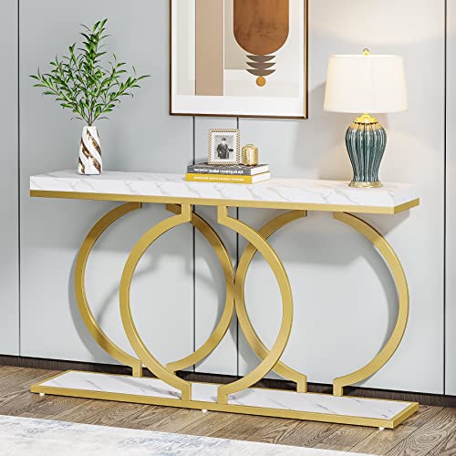 Gold Console Table