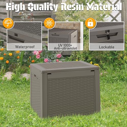 30 Gallon Outdoor Storage Box Waterproof