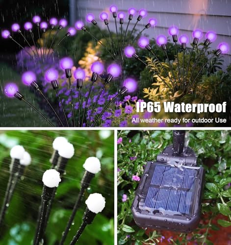 Solar Garden Lights Outdoor Waterproof (4 Count)
