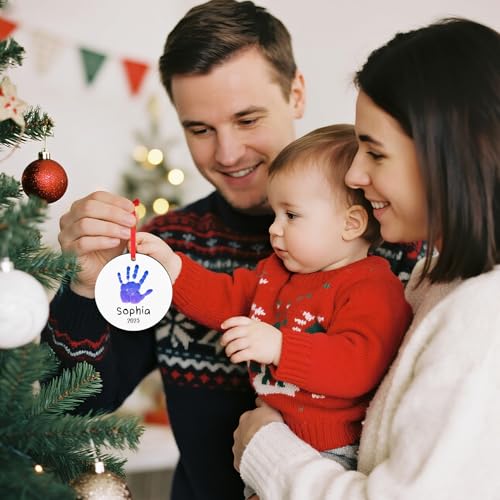 Baby Hand and Footprint Ornament