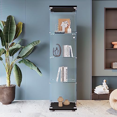 Black Glass Display Cabinet