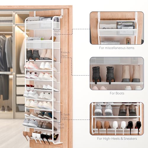 27 Pair Over The Door Shoe Organizer