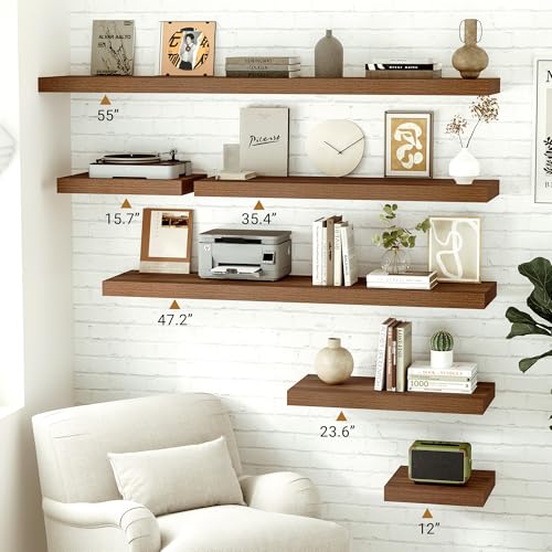 Deep Floating Shelves 36 X 12 Inches (2 Count)