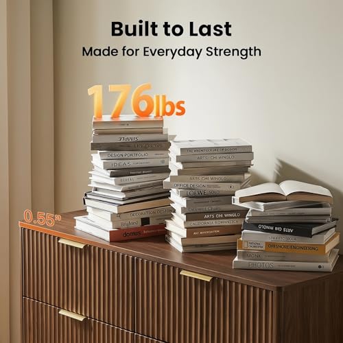Fluted 6 Drawer Dresser