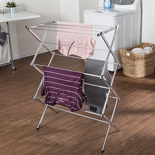 Commercial Accordion Wood Drying Rack