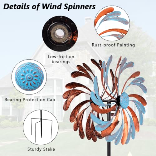 Wind Spinner for Yard and Garden
