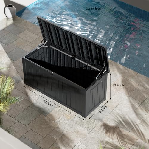 270 Gallon Outdoor Storage Box Waterproof