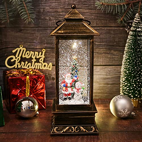 Snow Globe Christmas Snow Globes with Swirling Glitter