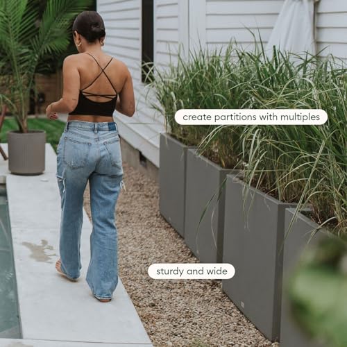 Block Series Span Planter (2 Count)