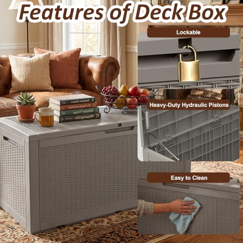 160 Gallon Deck Box