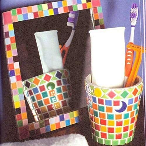 BestTeam Craft Material Mosaic Tile (10.5 Ounce)