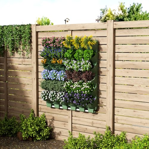 36 Pockets Self Watering Wall Mounted Vertical Planter