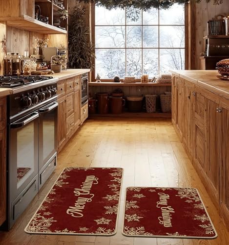 Kitchen Mat Set of 2 (5.55 Sq Ft)