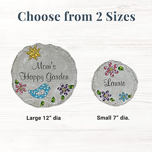 Personalized Mosaic Garden Stone