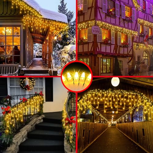 1296LED Christmas Lights with 288 Drops (131 Foot)