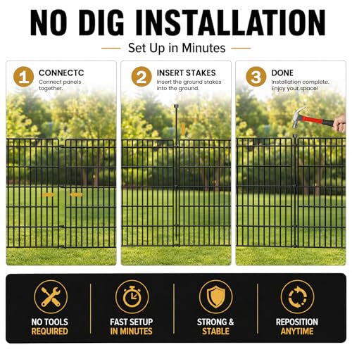 No Dig Garden Fence (10 Count)