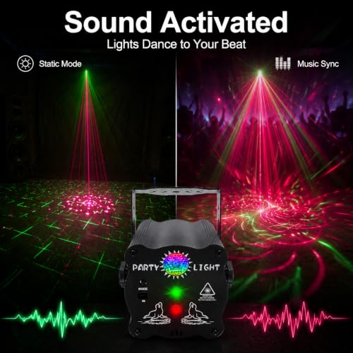 Party Lights Indoor Projector Disco Laser Stage Lamp