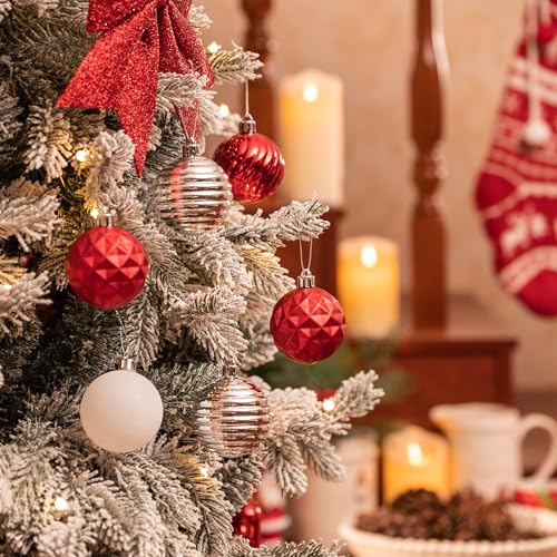 24ct Christmas Ornaments Tree Decorations Set 2.36 Inch (24 Count)