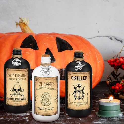 31 Pcs Halloween Potion Bottles Set with Cork