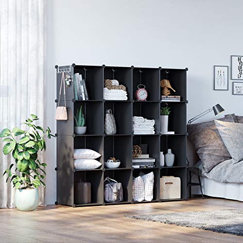 16 Cube Storage Organizer Cube Shelves Units Storage Cubes (16 Count)