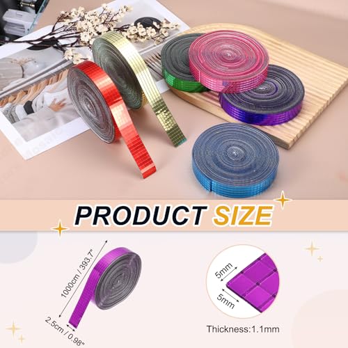 5x5mm Self Adhesive Mirrors Mosaic Tiles (10000 Count)